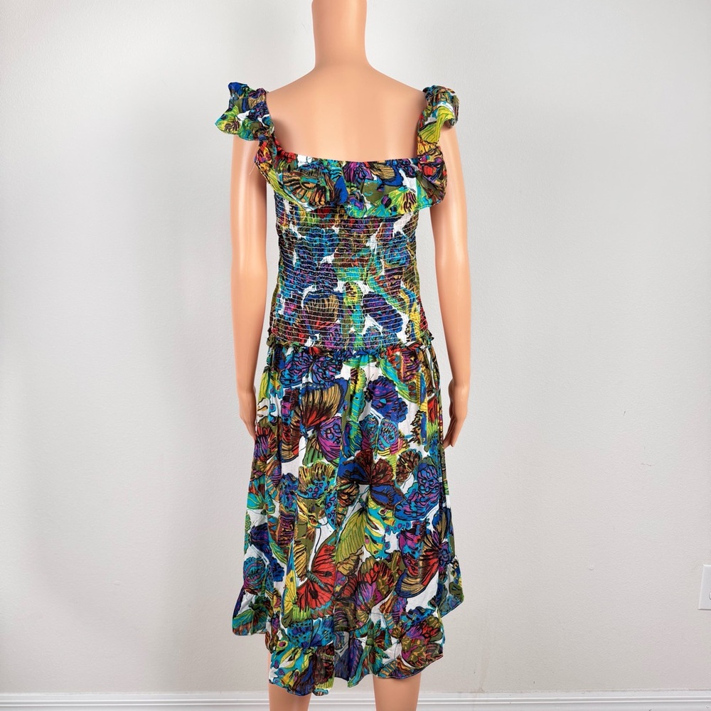 Nanette Lepore Swimwear Papillon Butterfly Print Dress - Picture 4 of 11